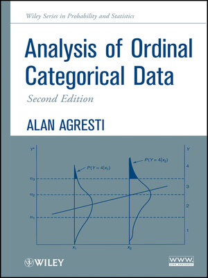 cover image of Analysis of Ordinal Categorical Data